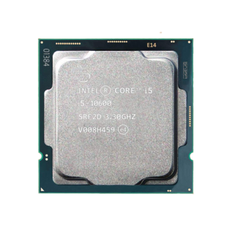 מעבד אינטל דור 10 Intel Core i5-10600 tray 4.8GHZ 6 Crs 12 Tr