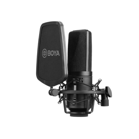 מיקרופון מקצועי כולל קונדנסור חיבור BOYA BY-M1000 XLR