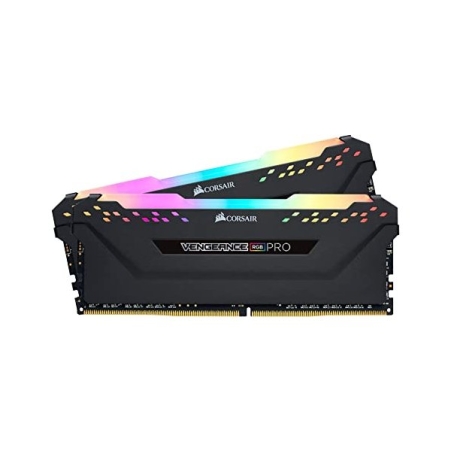 זכרון לנייח CORSAIR VENGEANCE RGB PRO 64GB 2X32 DDR4 3600Mhz CL18