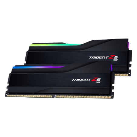 זכרון לנייח G.SKILL DDR5 32GB Trident Z5 RGB 2X16 6000MHZ C40BLK