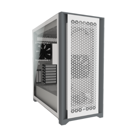 מארז CORSAIR 5000D AIRFLOW Tempered Glass White ATX