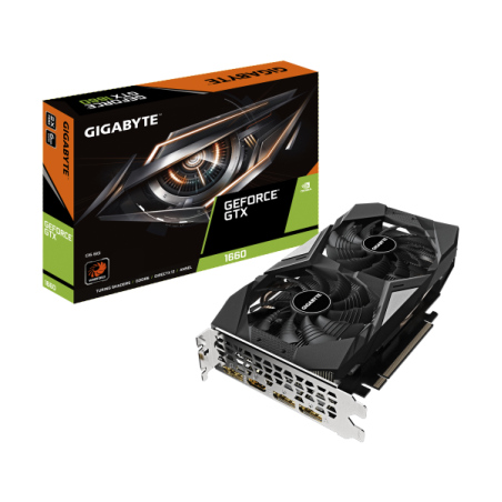 כרטיס מסך Gigabyte GTX1660 D5 6GD WINDFORCE2 3XDP+HDMI