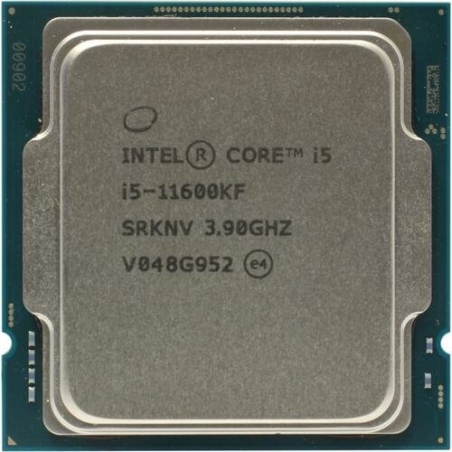 מעבד INTEL Core i5-11600KF up to 4.90 GHz LGA1200 125W TDP TRAY