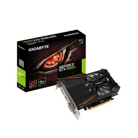 כרטיס מסך Gigabyte GTX 1050TI 4GB DDR5 DVI HDMI DP rev 1.1