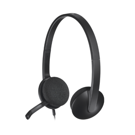 אוזניות Logitech USB Headset H340 With Microphone