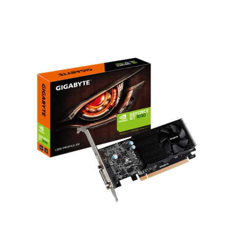 כרטיס מסך Gigabyte GT 1030 2GB DDR5 DVI HDMI Low Profile