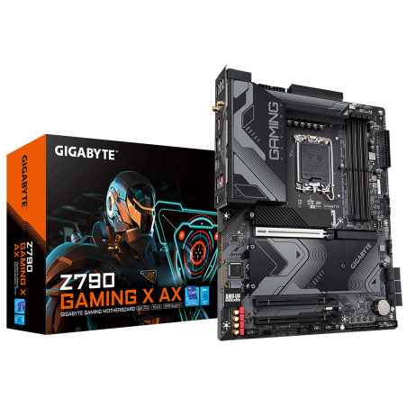 לוח אם Gigabyte Z790 GAMING X AX DDR5 WIFI6E 2.5GB Lan ATX REV1.1