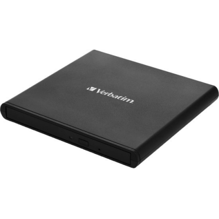 צורב DVD נייד חיצוני שחור Verbatim External Slimline