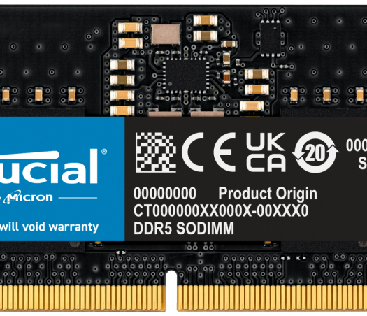 זכרון לנייד Crucial 32GB DDR5 4800MHZ C40 SODIMM