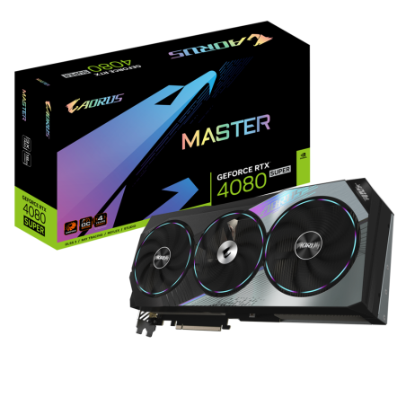 כרטיס מסך AORUS GeForce RTX 4080 SUPER MASTER 16GB