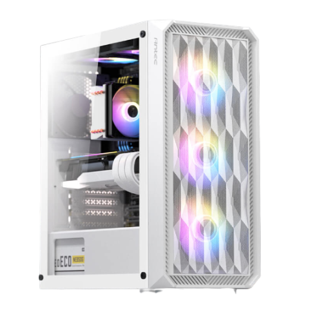 מארז Antec NX292 Mid Tower up to E-ATX MB 3X120MM RGB White
