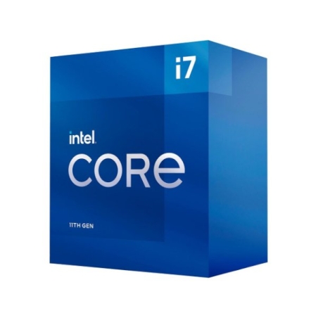 מעבד דור 11 Intel I7-11700 BOX 8Crs 16Thrd 2.5Ghz 65W UHD 750 GPU