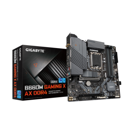 לוח אם Gigabyte B660M GAMING X AX DDR4 rev1.1 2.5GB LAN WIFI6