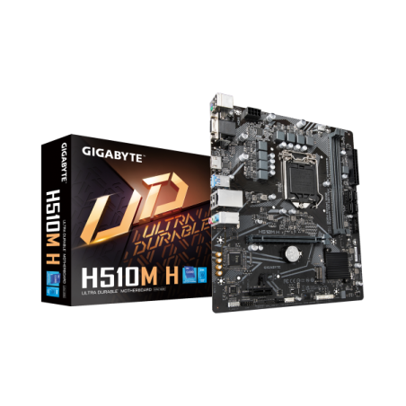 לוח דור 11/10 Gigabyte H510M H 1.3 Micro-Atx LGA1200 PCIE4.0X16