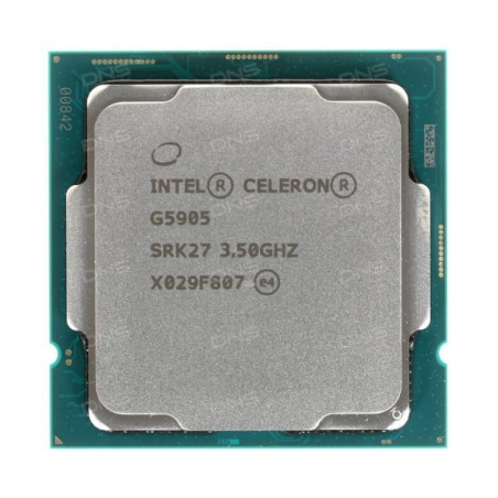 מעבד INTEL CELERON G5905 TRAY Dual Core 3.50Ghz 58W LGA1200