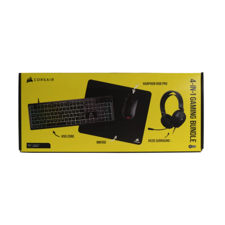מארז גיימינג CORSAIR 4 In 1 Gaming Bundle