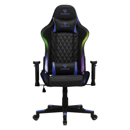 מושב גיימינג SCORPIUS LIGHTNING BLUE