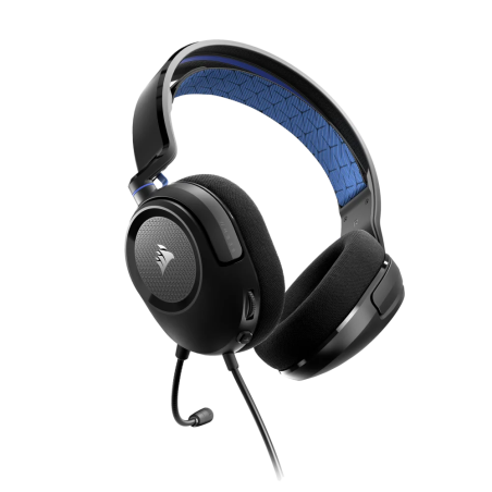 אוזניות גיימינג כחול CORSAIR HS35 v2 Multiplatform