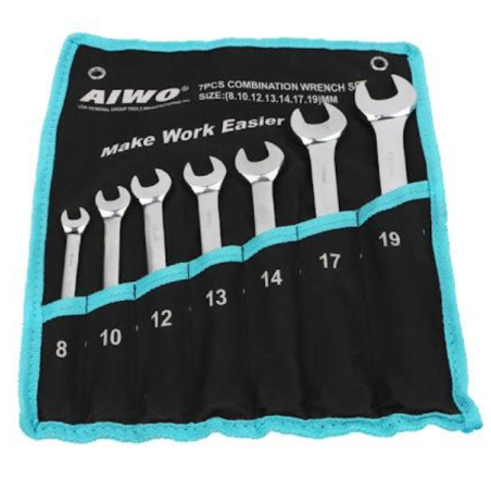 סט 11 מפתחות רינג פתוח 8-24 מ