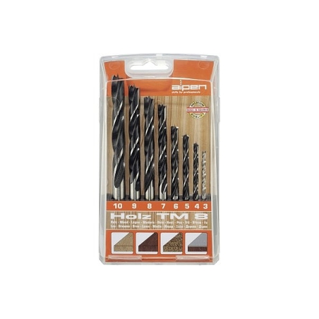 סט מקדחים לעץ Alpen Holz TM 8
