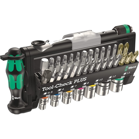 סט בוקסות וביטים WERA TOOL-CHECK PLUS