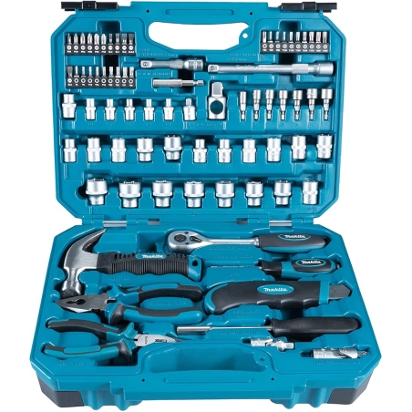 סט בוקסות 3/8 וכלים ידניים 76 חל' MAKITA