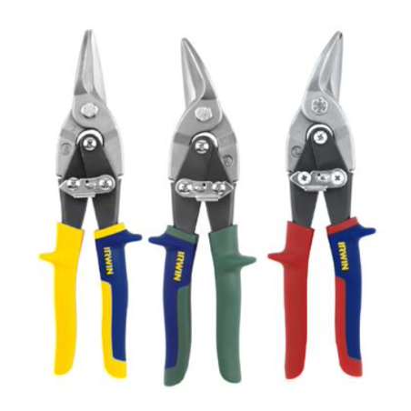 מספרי פח 10״ IRWIN ישר/ימין/שמאל