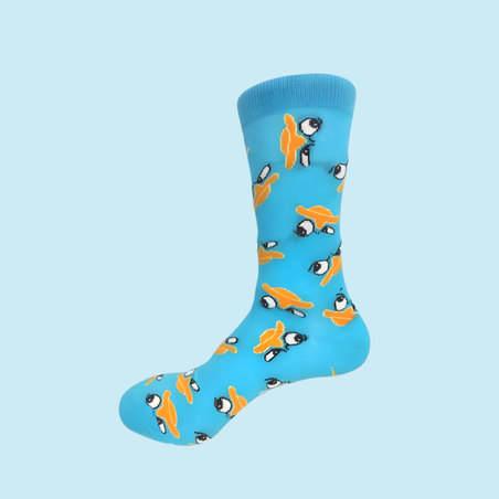 גרביים מעוצבים פני דאק