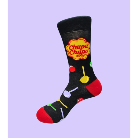 גרביים מעוצבים סוכריות על מקל צ'ופה צ'ופה