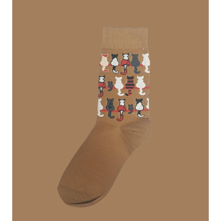 גרביים מעוצבים חתולים מתצפתים