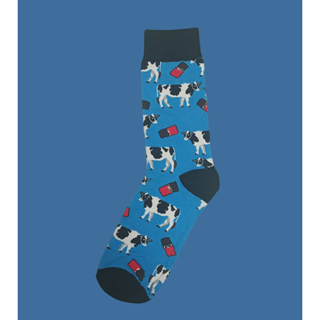 גרביים מעוצבים שוקולד & פרה