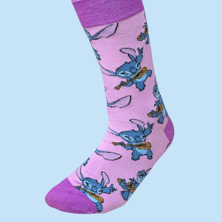 גרביים מעוצבים סטיצ' עם גיטרה