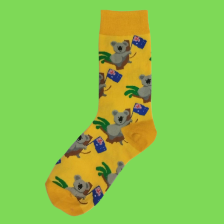 גרביים מעוצבים דב קואלה אנגלי