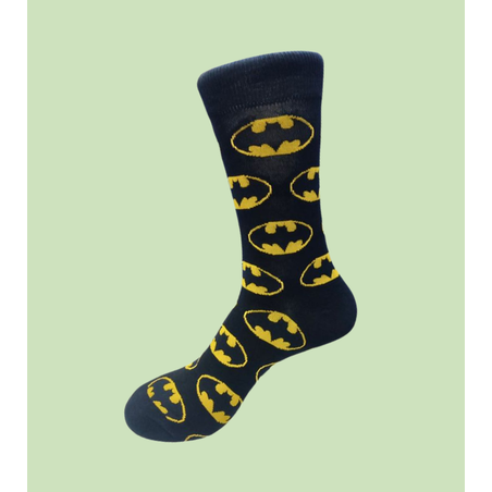 גרביים מעוצבים באטמן שחור