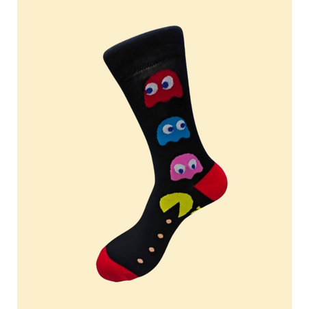 גרביים מעוצבים דמויות המשחק פאקמן