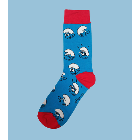 גרביים מעוצבים דרדסים כחול