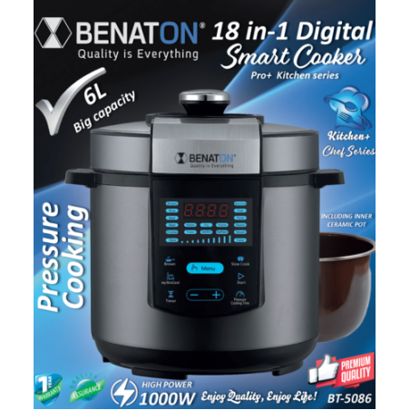 סיר בישול חשמלי SMART COOKER BT-5086 BENATON