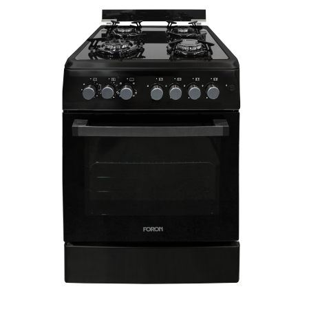 תנור משולב כיריים גז זכוכית FORON 6060GB