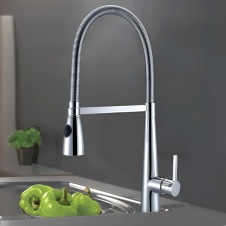 ברז מטבח נשלף 2 מצבי זרימה דגם KM922