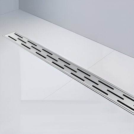 תעלת ניקוז נסתרת מלבנית כיסוי רשת מעוצב