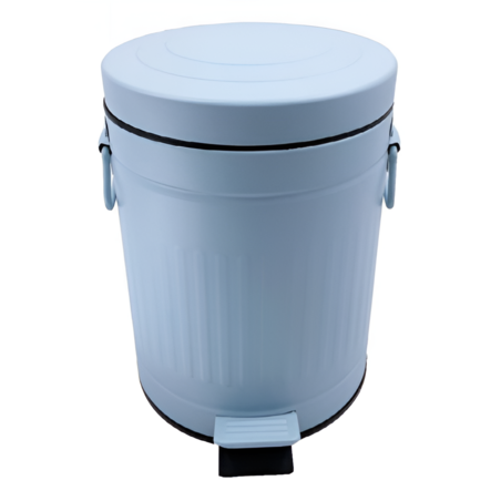 פח אשפה 3 ליטר רטרו תכלת