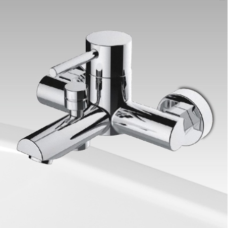 ברז סוללה לאמבטיה כולל צינור ומזלף