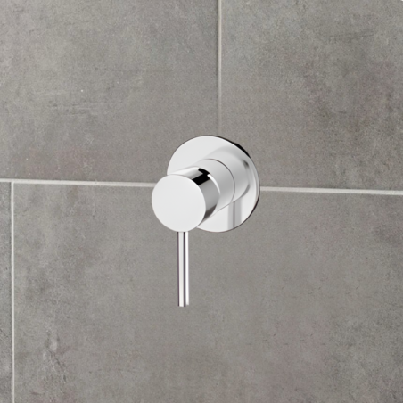 אינטרפוץ 3 דרך ניקל מבריק ZV435