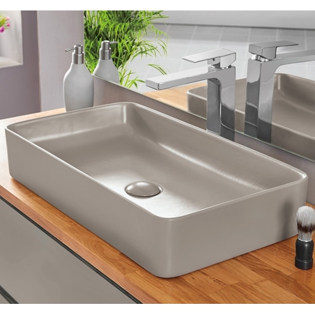 כיור אמבטיה מונח דגם ויקטוריה אבן מט