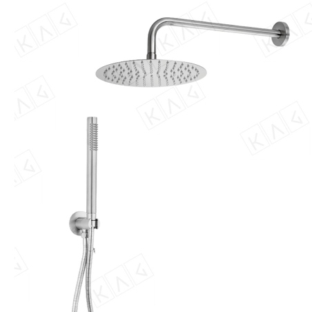 סט קומפלט למקלחת פירנצה ניקל מוברש