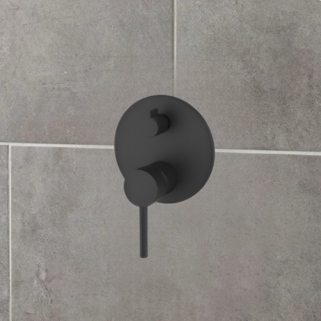 אינטרפוץ 4 דרך שחור מט ZV436