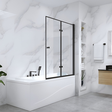 אמבטיון שחור מתקפל 120 ס