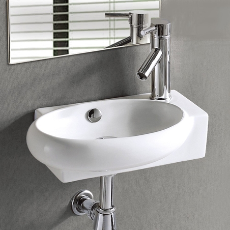 כיור אמבטיה תלוי/מונח דגם לילך