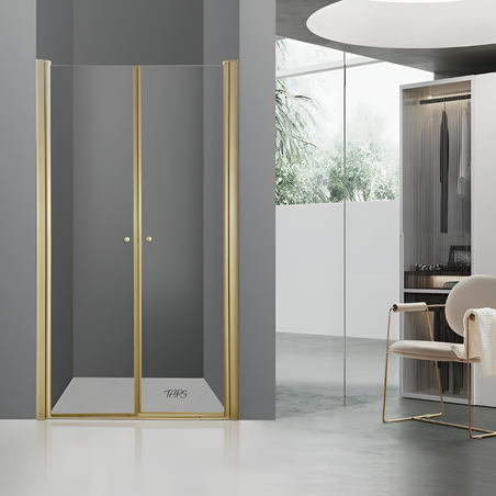 מקלחון חזית זהב (2 דלתות) 70-140 ס