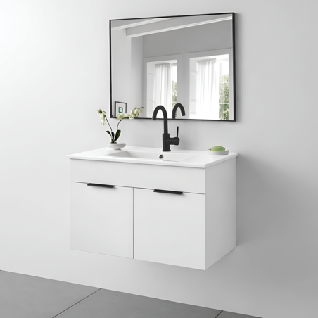 ארון אמבטיה תלוי דגם רוני לבן